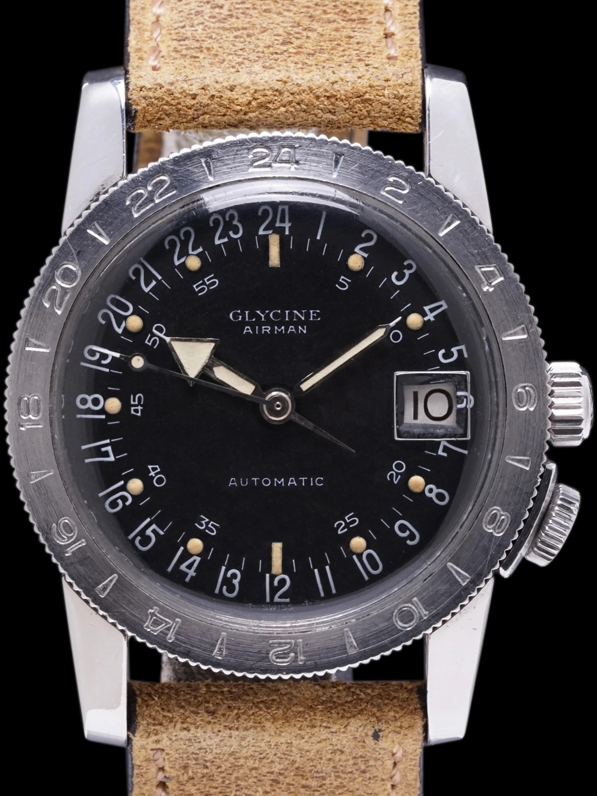Glycine Airman 24 Automatic Vintage Watch PAT. 314.050 for $3,695 for sale  from a Seller on Chrono24